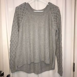 Grey Knit Sweater